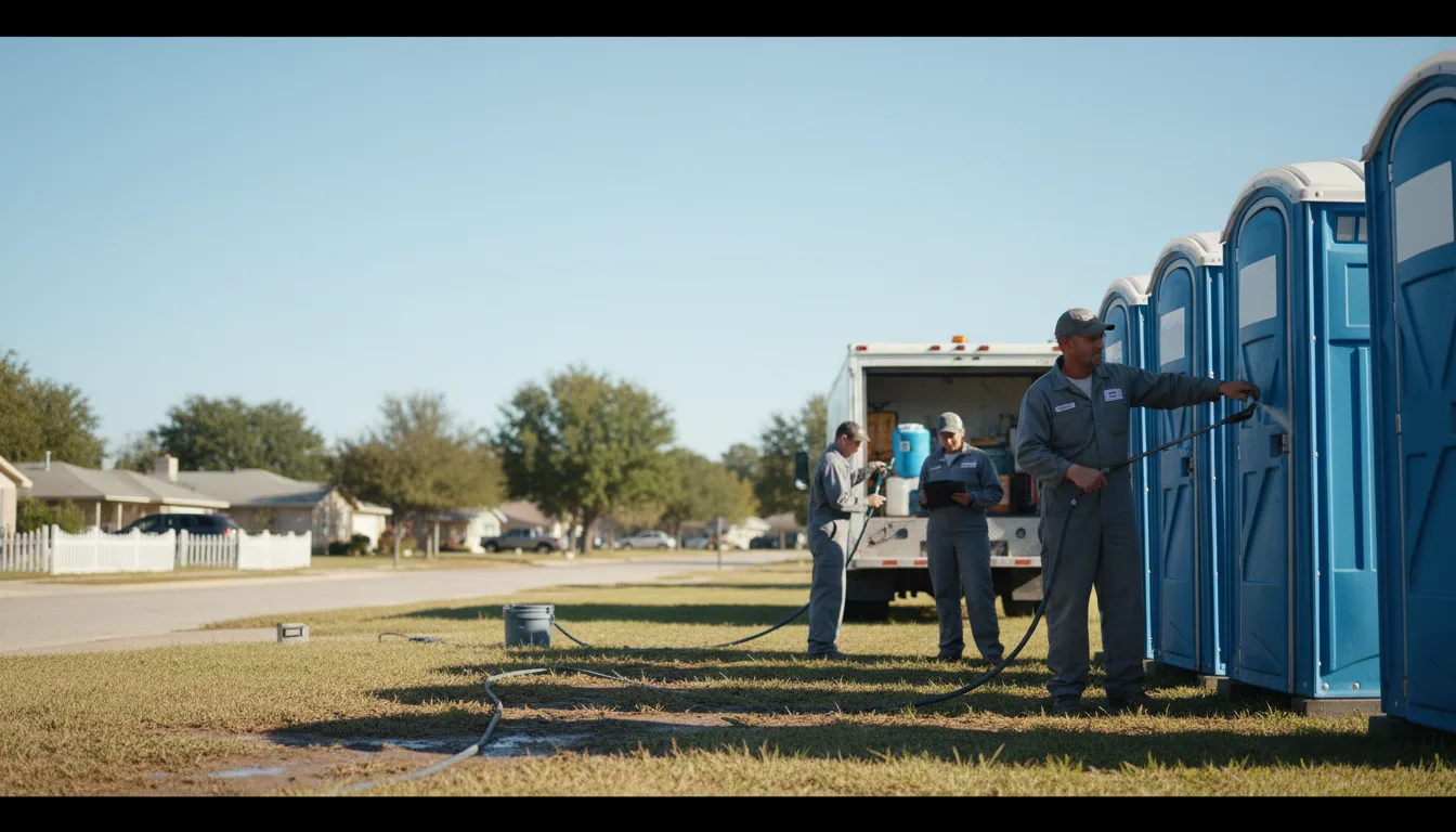 Long-Term Portable Toilet Rental in Rombauer, MO near me